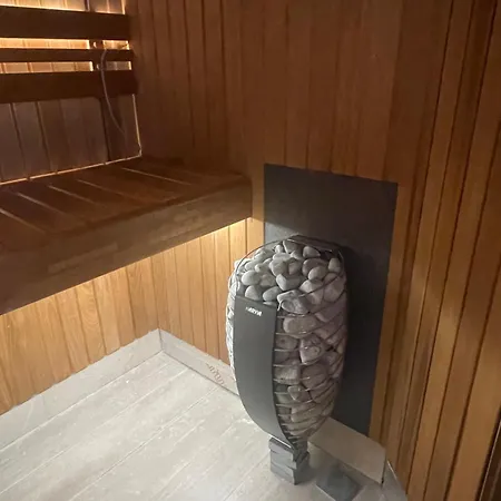 Mountain In With Fireplace & Sauna Продромос