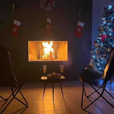 Mountain In With Fireplace & Sauna * Prodromos